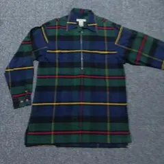 90s　Eddie Bauer プルオーバーシャツ　B系　チェックシャツ