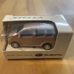 ミニカー　スバル　ステラ　非売品　プルバックカー　ピンクのサムネイル