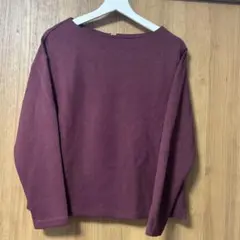 【H＆M】長袖カットソー　ボルドー