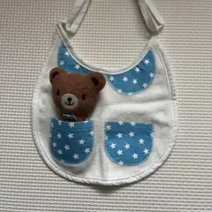 ミキハウス スタイ＆ラトル クマ