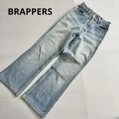 【ブラッパーズ】ストレートデニムパンツ　綿100% カジュアル　ボトムス