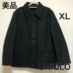 美品 Uniqlo U ユニクロユー ジャケット コート ブラック