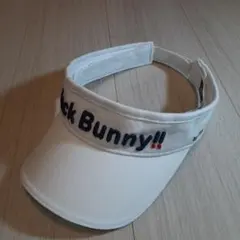 JackBunny!!　レディース　バイザー　ホワイト　FR