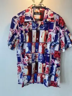 CavariA 半袖シャツ 44 カラフルプリントのサムネイル
