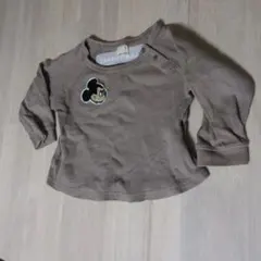 petit main ミッキーマウス カットソー 90
