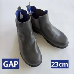 【新品】Gap kids サイドゴアブーツ 23cm 4 チャコールグレーのサムネイル