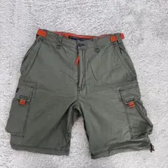 アバクロンビー&フィッチ ミリタリーショーツ ハーフ カーゴパンツ ドローコード