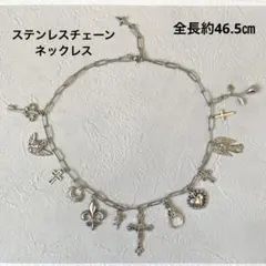 ハンドメイド ネックレス フェアリーグランジ y2k ダークコア パンク 十字架