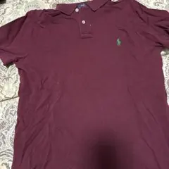 Ralph Lauren バーガンディ ポロシャツ M