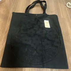 近沢レーストートバッグ ブラックのサムネイル
