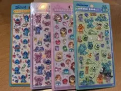 【正規品】ディズニー　ボンドロ　プリンセス、モンスターズインク、スティッチ　4種