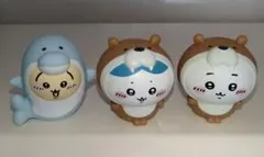 ちいかわ水族館　ミニソフビフィギュアコレクション　指マスコット　ハチワレ　うさぎ