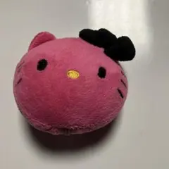 ハローキティ ファスナー付きぬいぐるみ ピンク