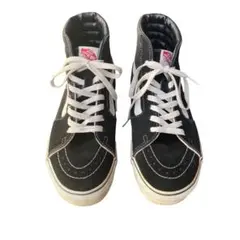 【値下げ】VANS SK-8 HI US8 26cm ブラック 黒 スケハイ
