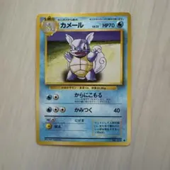 カメール 構築済みスターター カメックス☆水 019/052 ポケモンカード