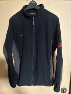 マムート MAMMUT フリースジャケット 黒　ブラック　アジアサイズM