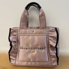 お値下げ！ジルスチュアート ピーチジョンコラボ サテンフリルミニトート