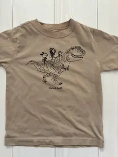 mont-bell 恐竜プリント Tシャツ 120