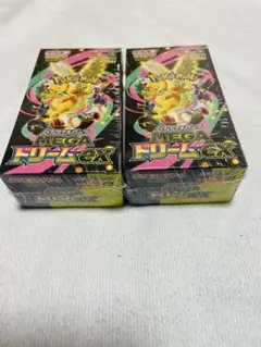シュリンク付きのポケモンカードゲーム メガドリームEX 2個セット