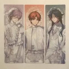 3SKM クリアしおり アニメイト 北見遊征 魁星 榊ネス 白衣装 にじさんじ