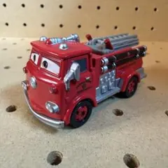 【レア】カーズトミカ レッド はにかみタイプ カーズセット#02 消防車