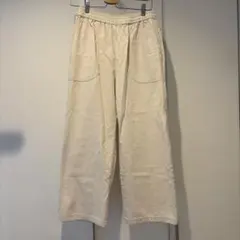 studioclip ストレートデニムパンツ　アイボリー　Mのサムネイル