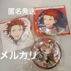 あんスタ　鬼龍　紅郎　紅月　缶バッジセット