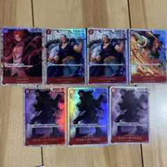 ワンピースカード　ベスト2 赤デッキ　SRまとめ売り