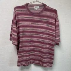 EMMA CLOTHES 半袖Tシャツ　ピンク系　Mのサムネイル