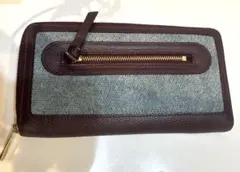 コーチ　長財布型カードケース　小銭入り付
