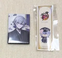 刀剣乱舞 大慶直胤 軽装 スクエア缶バッジ 特典ステッカー