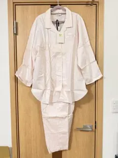 courrèges パジャマ セットアップ ピンク ストライプのサムネイル