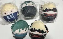 ふわコロりん ヒロアカ 爆豪勝己 緑谷出久 ぬいぐるみ 5体セット