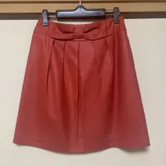 ロペピクニック　スカート　オレンジ