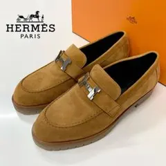 HERMES ◇シングルモンクストラップ・ローファー ローファー 