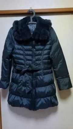 再値下げします　美品　毛皮付ダウンコート