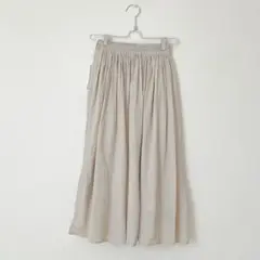 新品タグ付き ユニクロ スカート ベージュxs