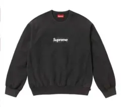 Supreme Washed Box Logo Crewneck