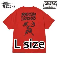 M&M×MASSES エムアンドエム　マシス　Tシャツ L チャレンジャー