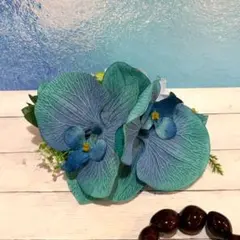 胡蝶蘭 髪飾り ヘアクリップ FE-23a