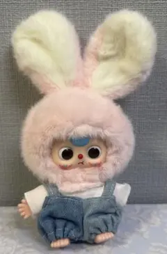 ベイビースリー　ピンクウサギ　小さめ　公式