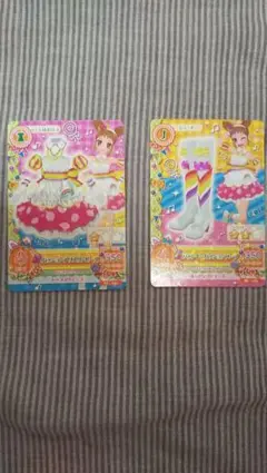 アイカツカード ポップタイプ トップス＆ボトムスコーデ