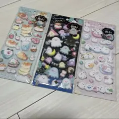 クーリア　もっちもちシール　くらいところで光るシール 3点セット