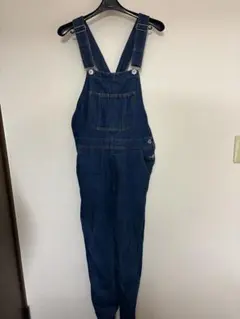 ダークブルー デニム サロペット