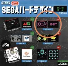 SEGAハードデザイン　ポーチ