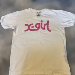 xgirl ホワイト ロゴ Tシャツのサムネイル
