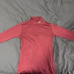 プーマ　長袖インナー　ワインレッド