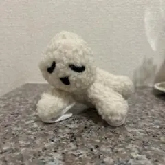 ボア素材 クリップ付きマスコット ぬいぐるみ