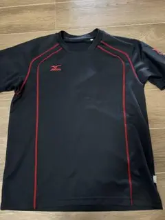 Mizuno 野球 ベースボールウェア ブラック/レッド Lサイズ