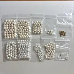 ハンドメイド パールビーズ まとめ売り 淡水パール ビーズ